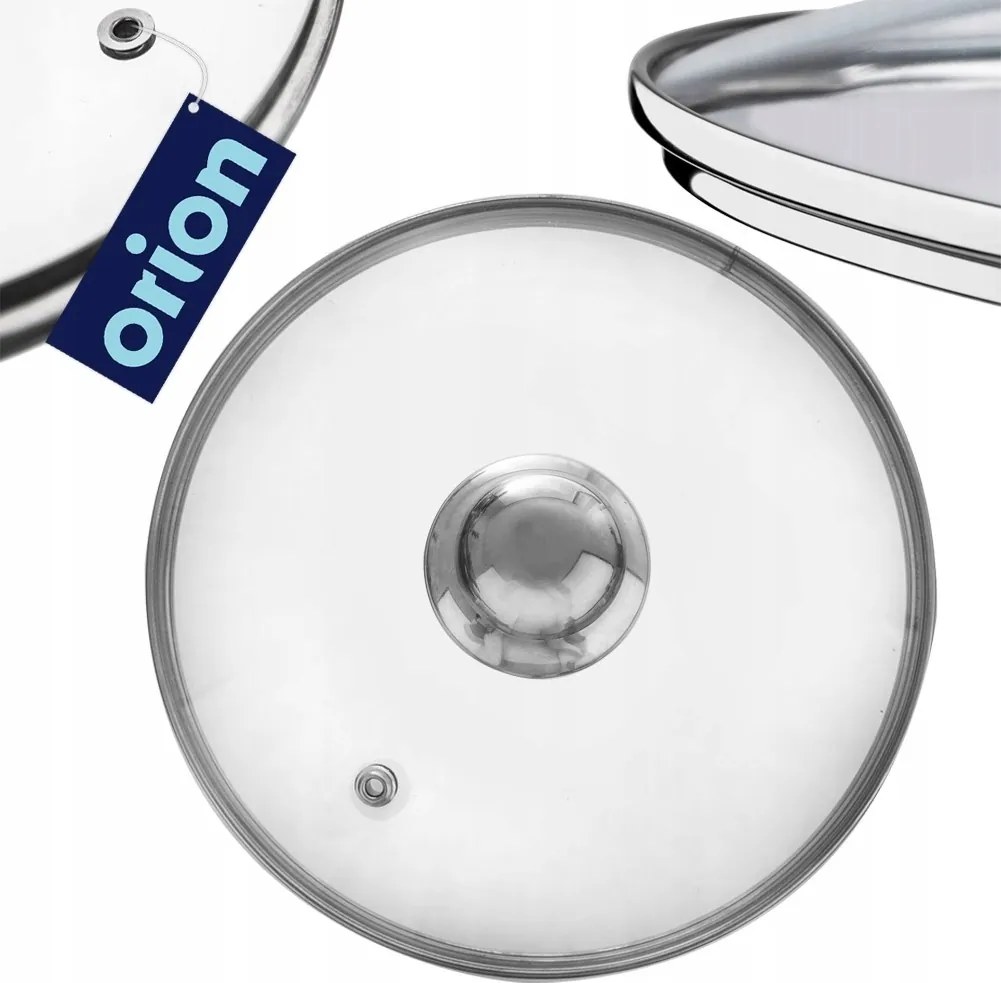 Üveg fedő serpenyő edény fedél univerzális 18 cm