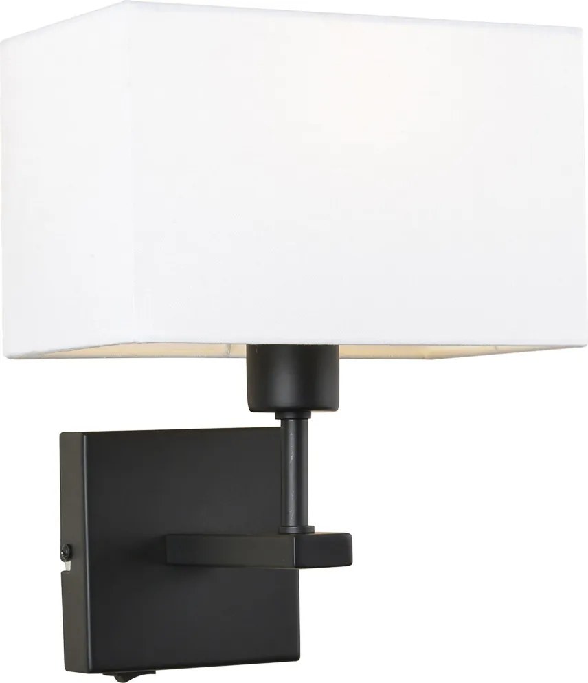 Italux NORTE WL-1122-1-A-BM-RC-WH Fali lámpa 1x60W/E27 IP20