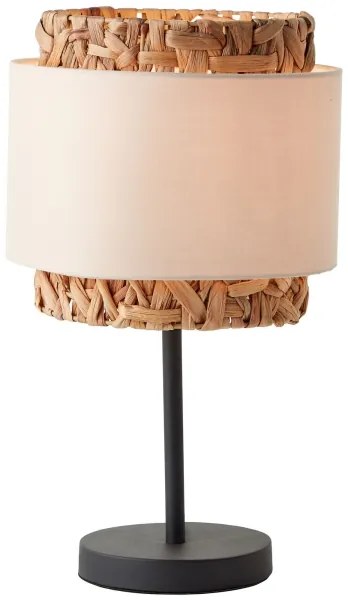 Brilliant - Asztali lámpa WATERLILLY 1xE27/60W/230V krémes