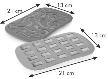 Tescoma DELLA CASA zselés bonbonkészítő forma, 2 db