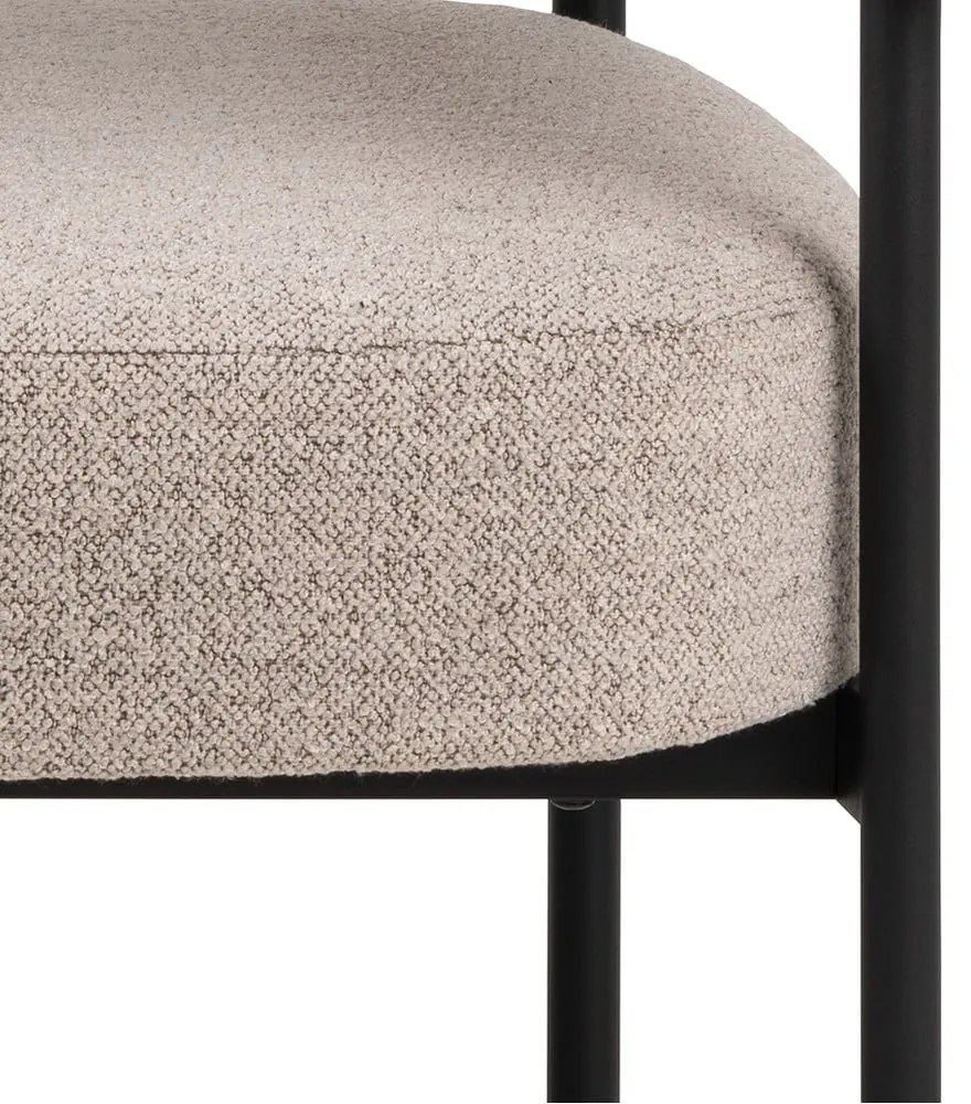 Bézs buklé fotel Oakfield – Actona