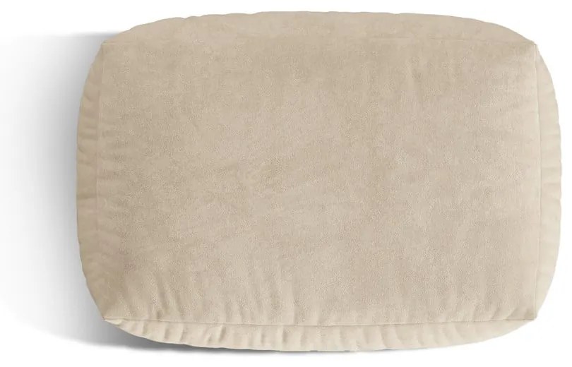 Bézs bársony moduláris lábtartó Martina – Micadoni