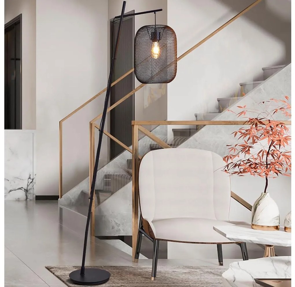 Eglo 32468 - WRINGTON állólámpa 1xE27/60W/230V