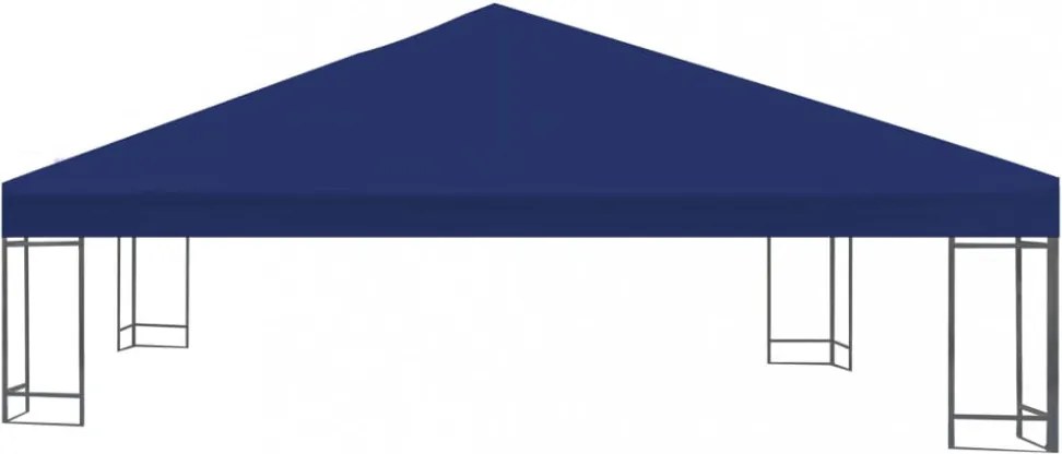 kék pavilon tetőponyva 310 g/m², 3 x 3 m