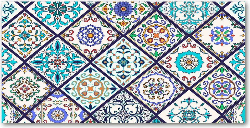 Konyhai panel Kerámia csempe 120x60 cm Ragasztó