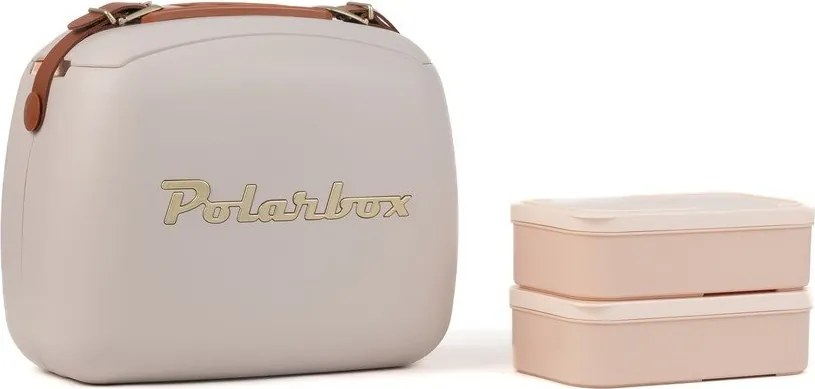 Törtrózsaszín hűtődoboz 6 l Classic Gold – Polarbox