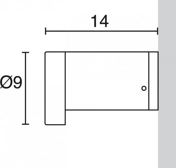NOVOLUX 537A-L0107A-04 CAIRO Modern Kültéri Fali Lámpa Antracit LED IP54