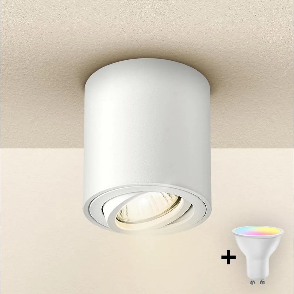 Brilagi - LED RGBW dimmelhető spotlámpa MIA 1xGU10/6W/230V 84x80 mm fehér