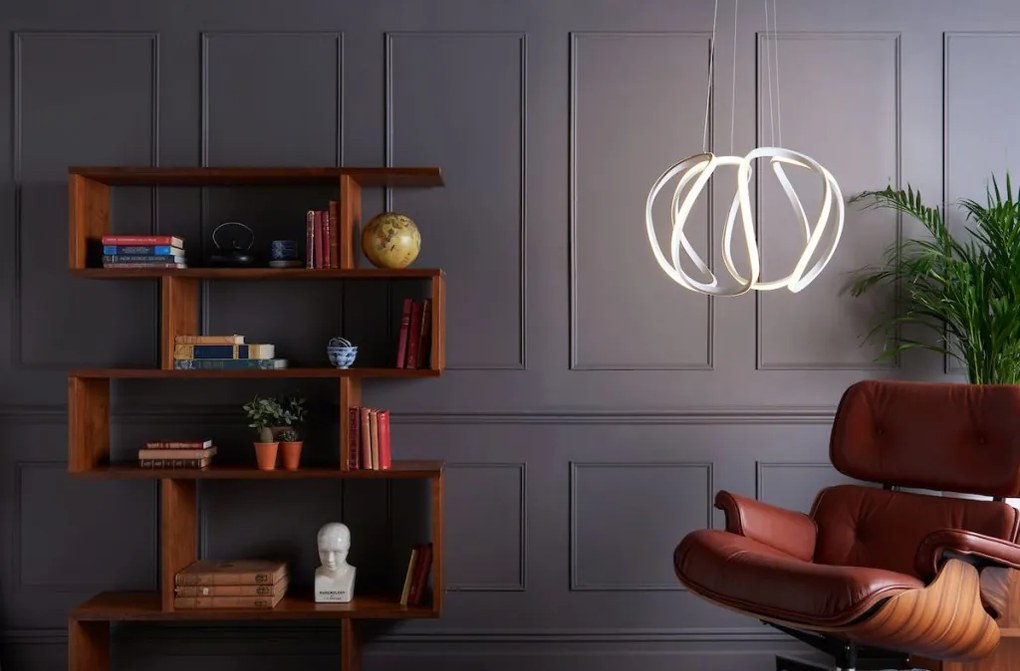 DAR LIGHTING ALO012 ALONSA Modern Led Függesztett Lámpa Fehér LED IP20