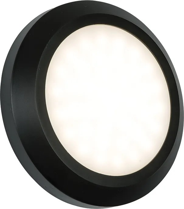ENDON 61220 SVEN Modern Kültéri Fali Lámpa Fekete LED IP44