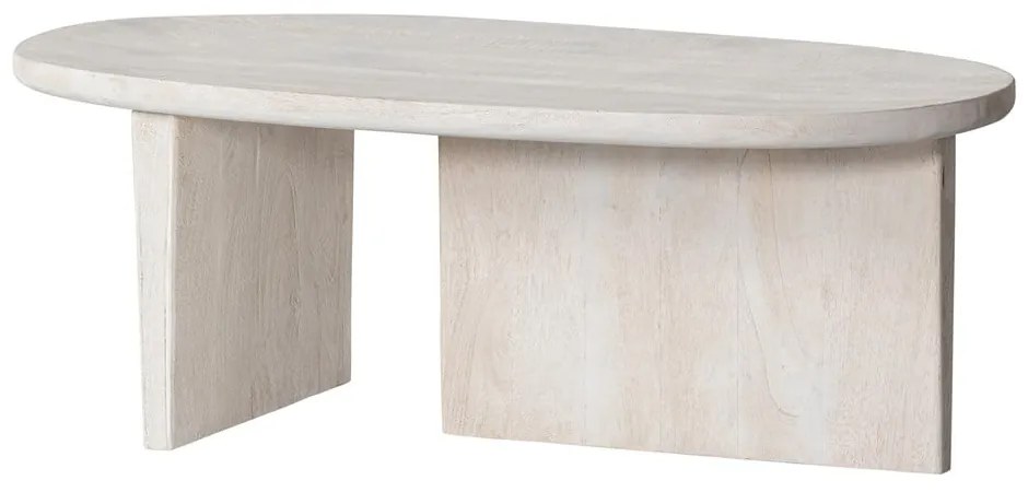 Natúr színű mangófa dohányzóasztal 110x60 cm Seam – WOOOD