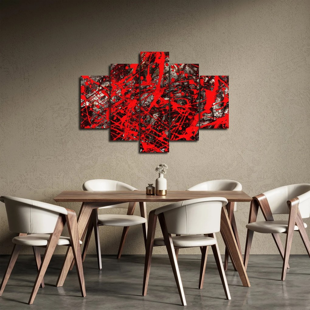Kép - kifejező absztrakciók (150x105 cm)