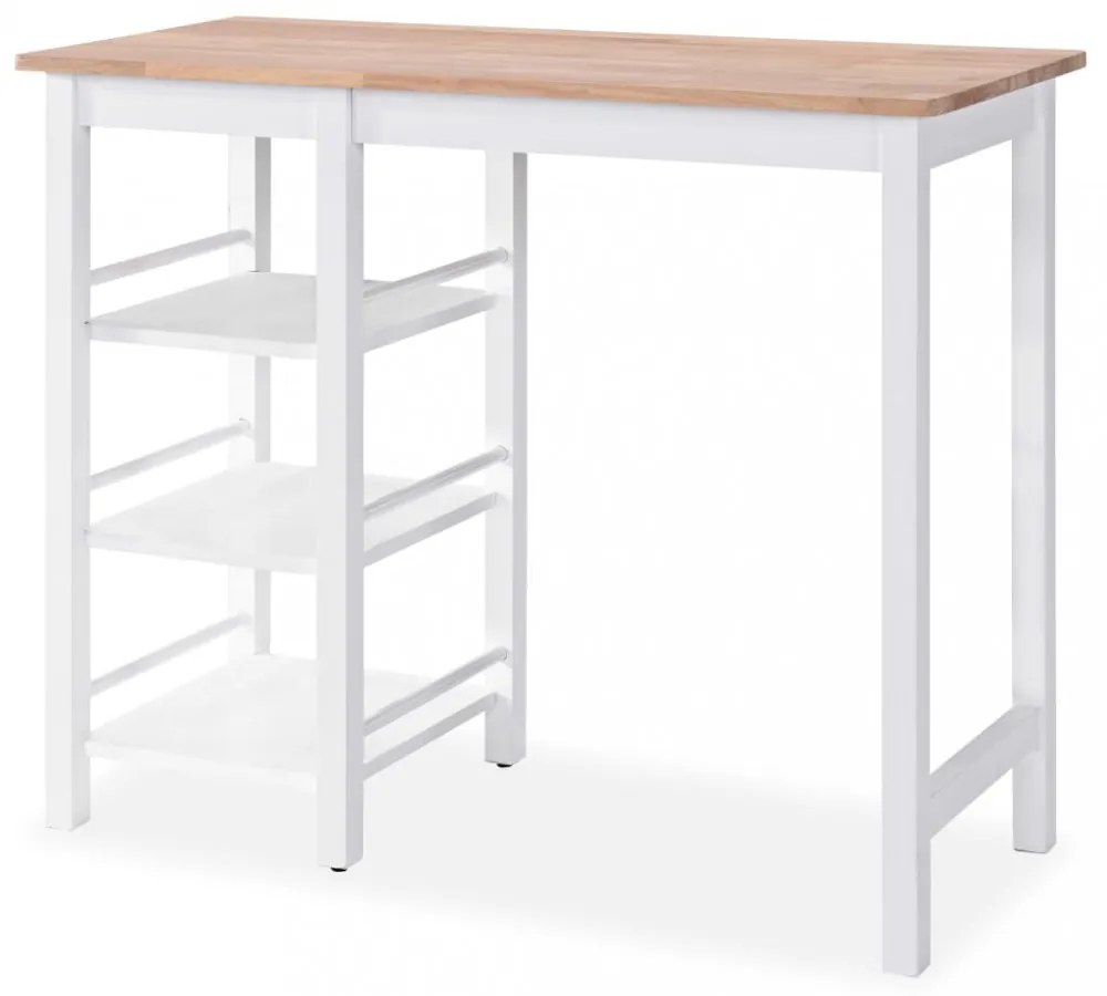 3 részes fehér MDF bárgarnitúra