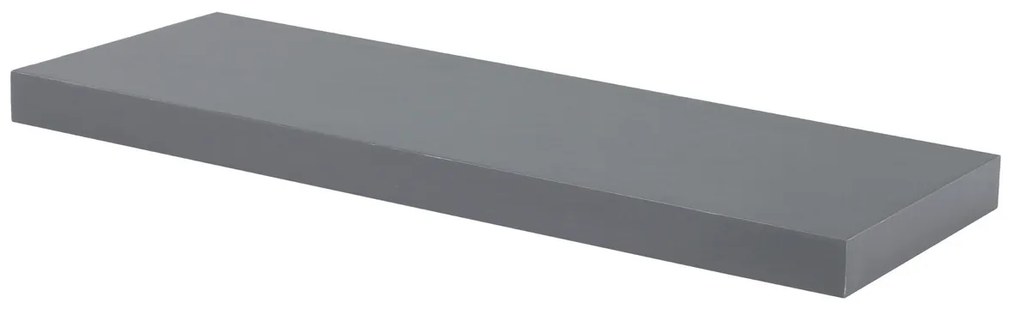 P-001 falipolc, fényes szürke