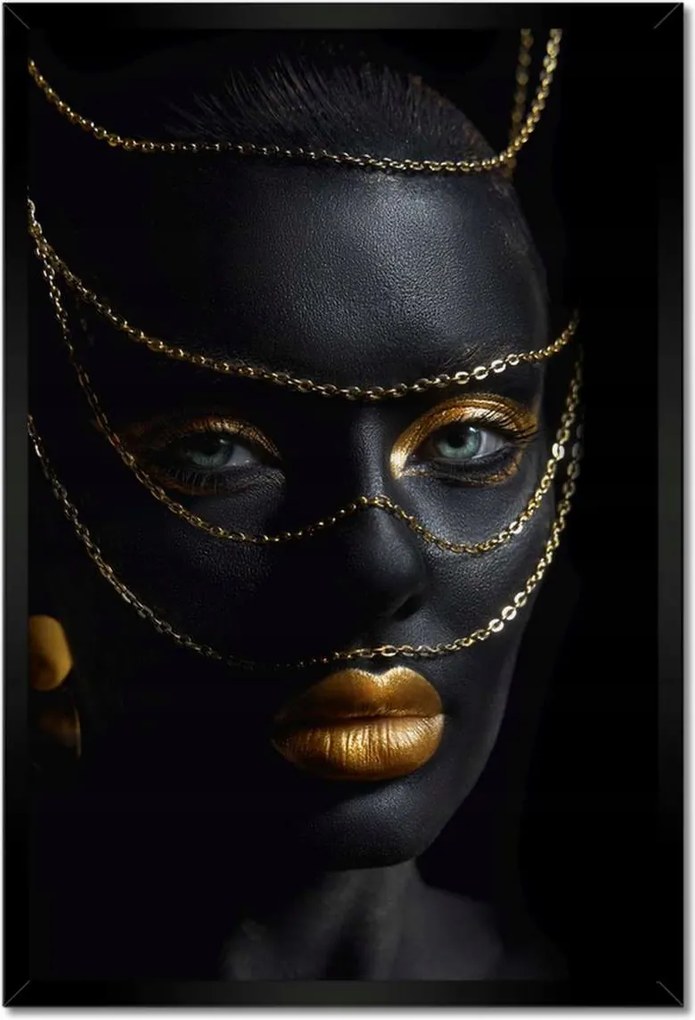 Poszterek keretben 40x60 Az aranyszínű csecsebecsék mögött