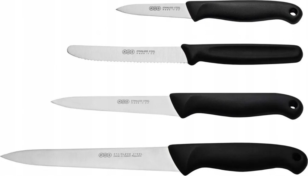 Quatro késkészlet 4 darabos