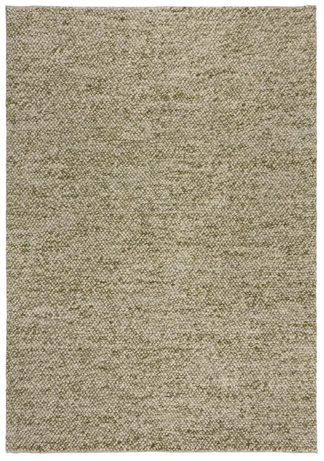 Khaki kézi szövésű gyapjúkeverék szőnyeg 80x150 cm Minerals – Flair Rugs