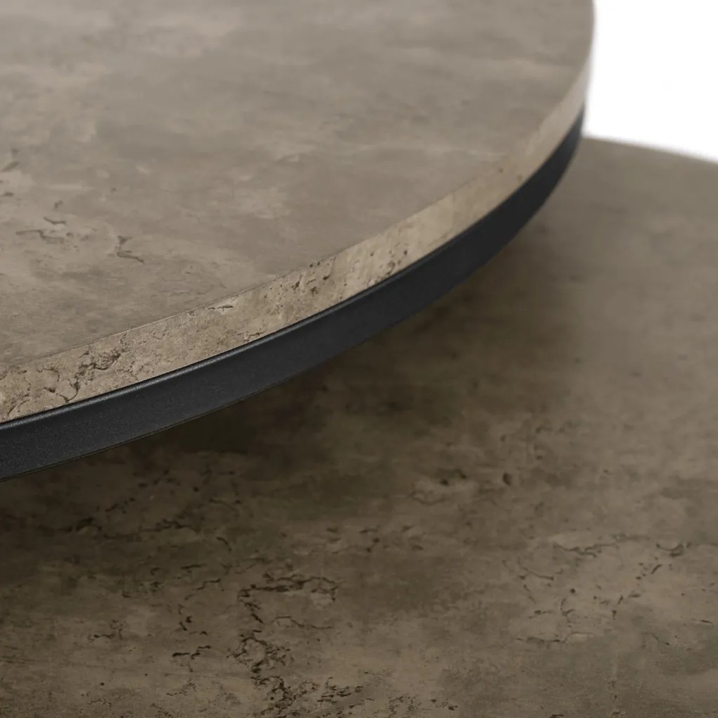 Dohányzóasztal szett ROCKY MAX beton/fekete
