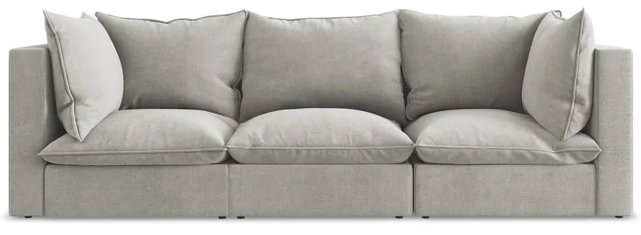 Világosszürke kanapé 255 cm Manao – Makamii