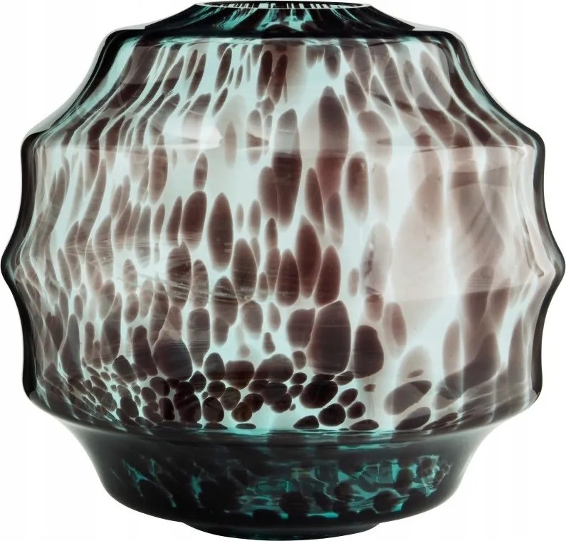 Drake üveg váza, Madam Stoltz, ezüst