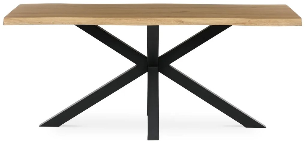 Étkezőasztal 180 x 90 cm, vad tölgyfa