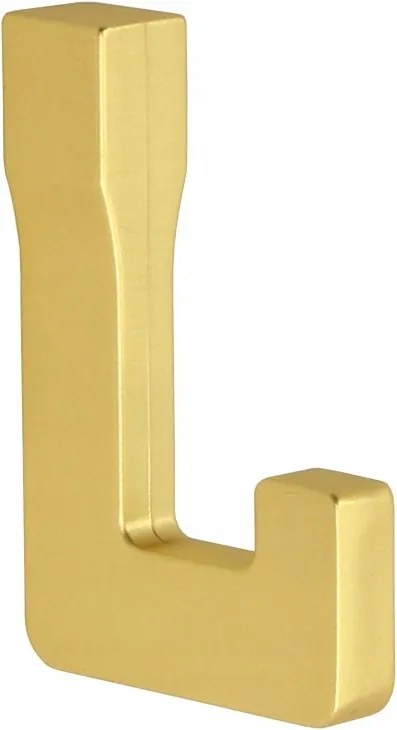 Bútorakasztó fali akasztó szimpla arany szálcsiszolt matt