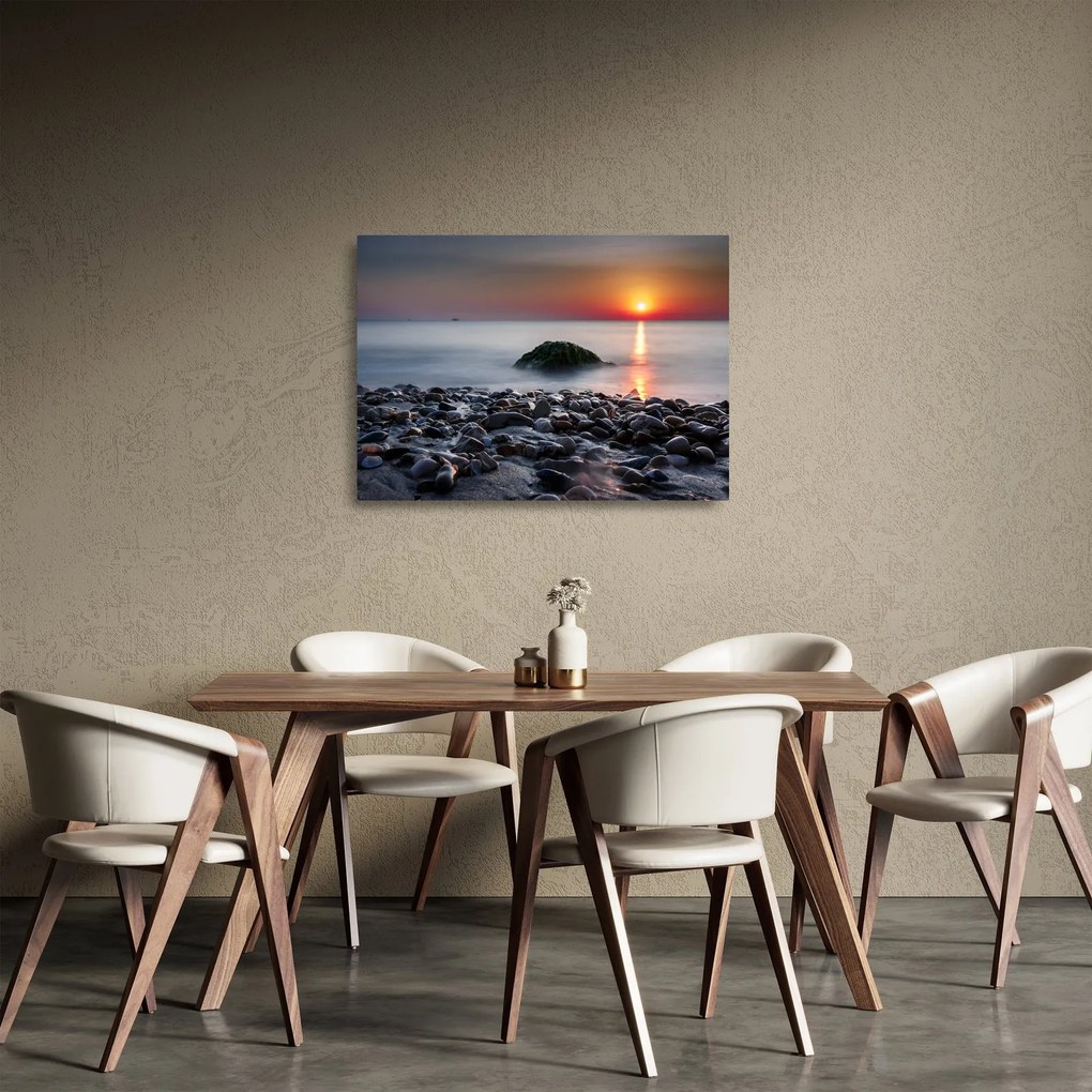 Kép - A parton (üvegen) (70x50 cm)