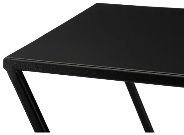 Virágállvány 95x78 cm fekete