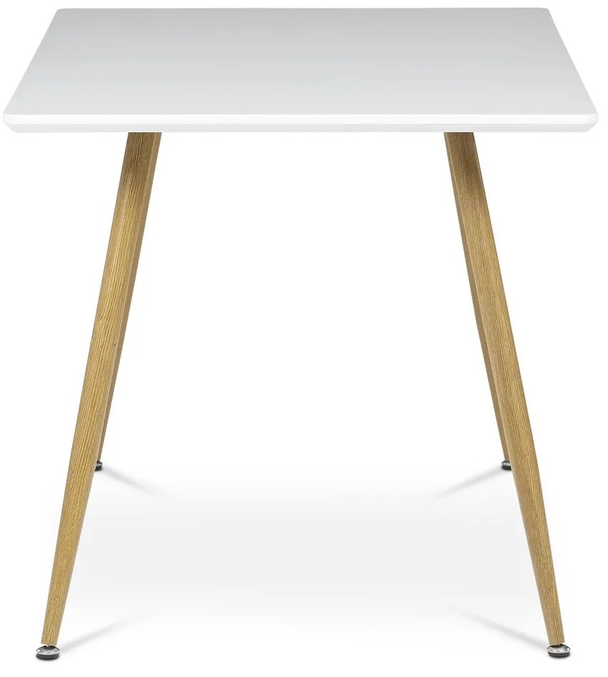 Étkezőasztal 140 x 80 cm, fehér
