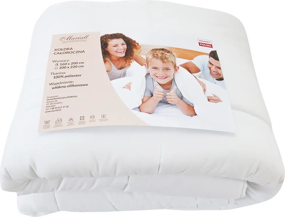 Négyévszakos Paplan 160x200 Univerzális Légáteresztő