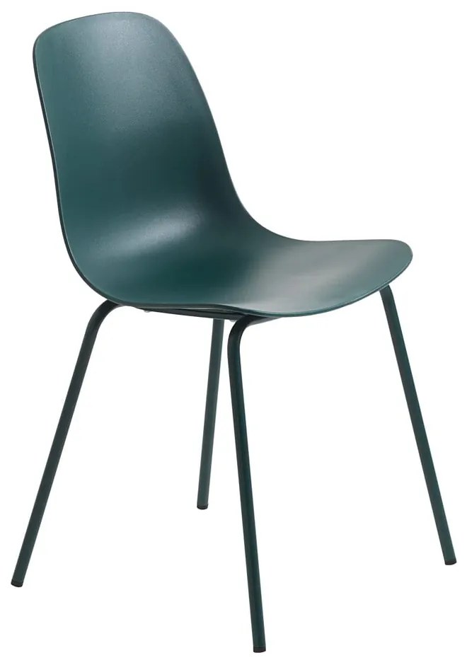 Türkiz műanyag étkezőszék Whitby – Unique Furniture