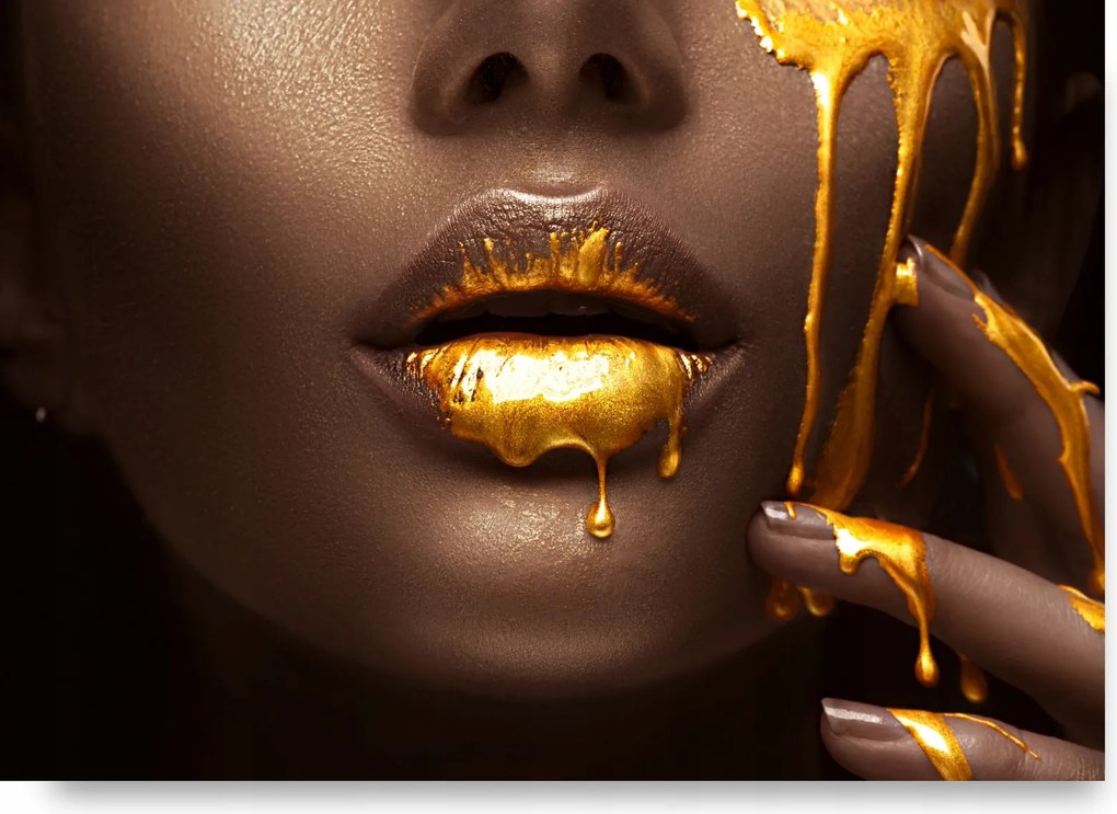 Nő Arany poszter B1 100x70cm #102