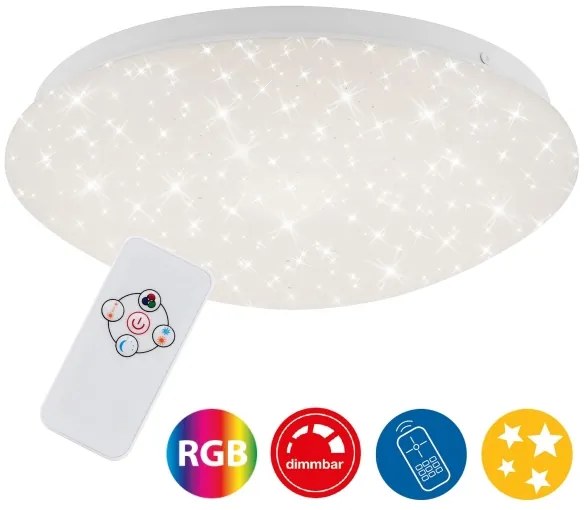 Brilo - RGBW Dimmelhető mennyezeti lámpa STARRY SKY LED/10W/230V + távirányító