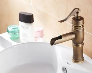 Balneum Vintage retro antik bronz csaptelep