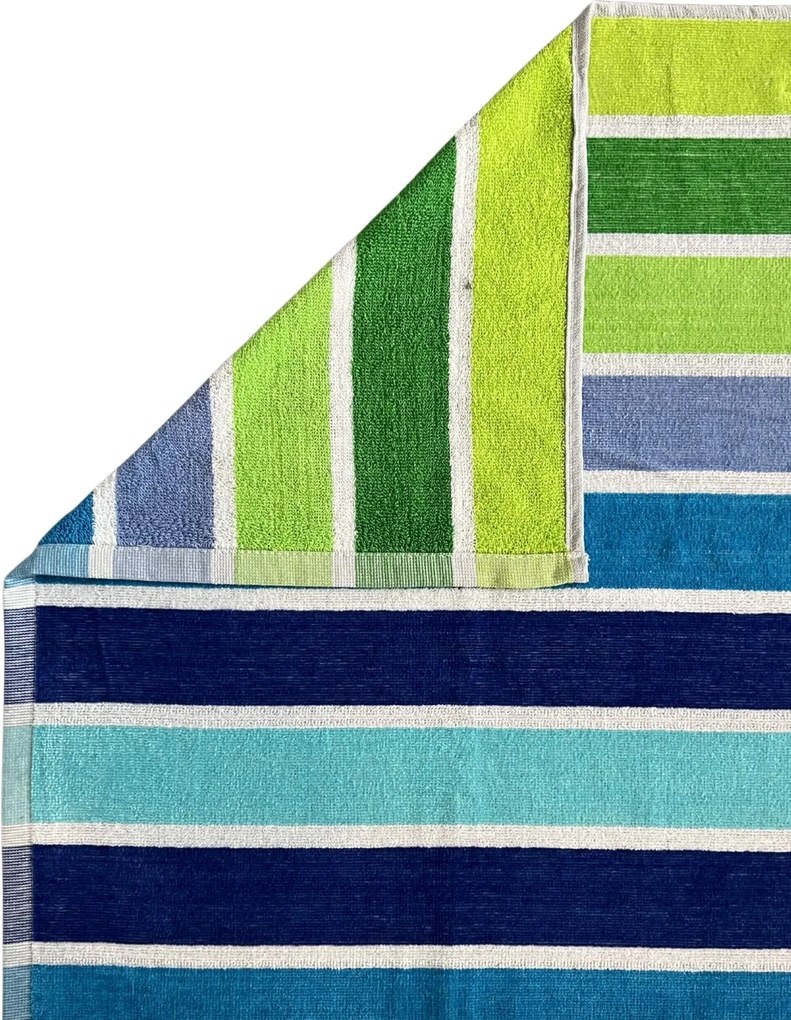 MIRAGE Strandtörölköző zöld 165x90cm