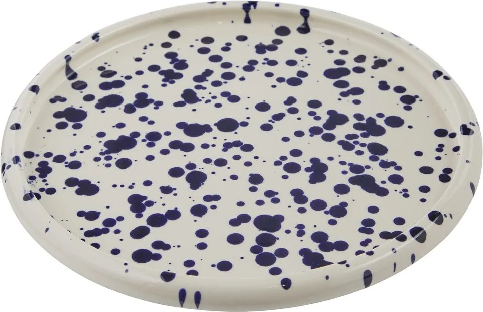 BOOGY SPLASH reggeliző tányér Ø 21 cm , sötétkék