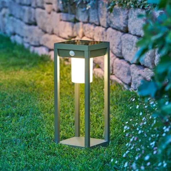 Hesperide - LED napelemes lámpás PIKY LED/3,7V 2600 mAh 40 cm IP65 zöld