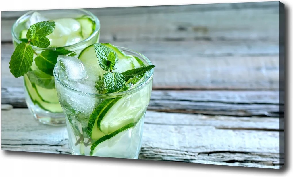 Vászonkép Uborkavíz 100x70 cm