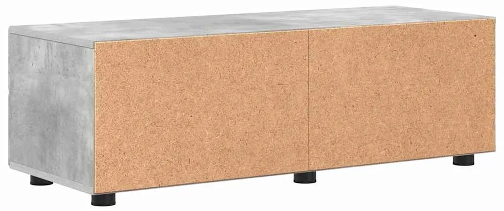 TV szekrény fiókkal Magasfényű fehér 100.5 x 39 x 30 cm Faanyag