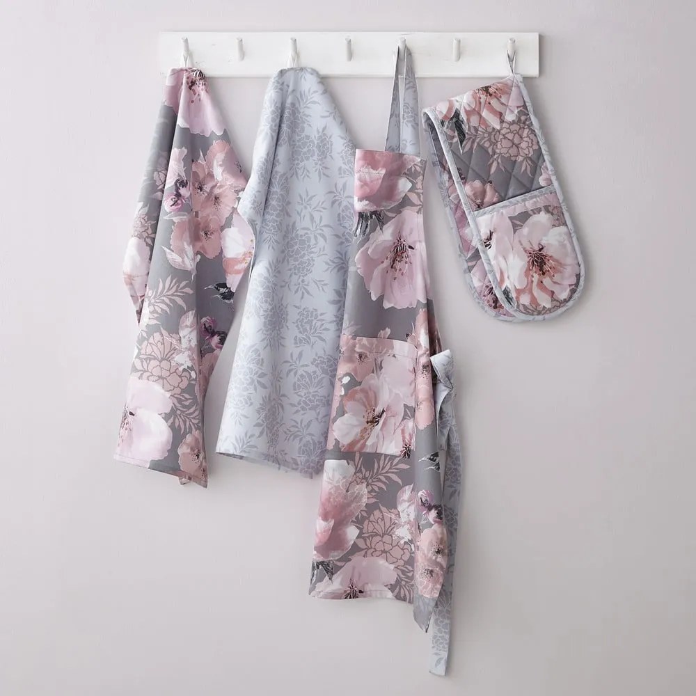 Pamut dupla edényfogó Dramatic Floral – Catherine Lansfield