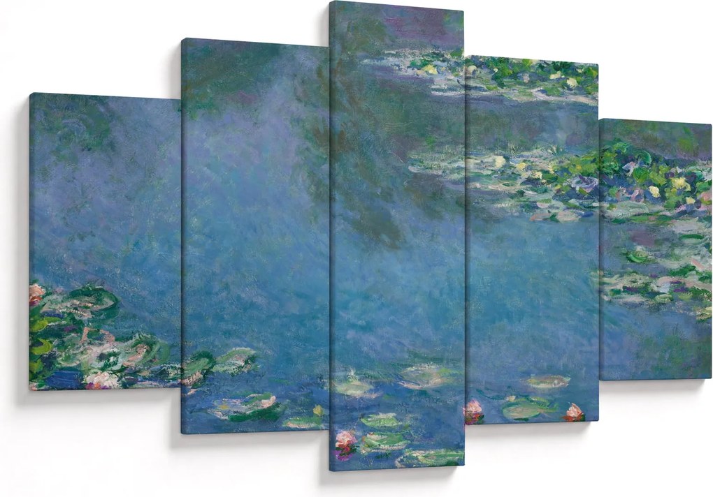 Kép - Claude Monet, Water Lilies, reprodukciók (150x105 cm)