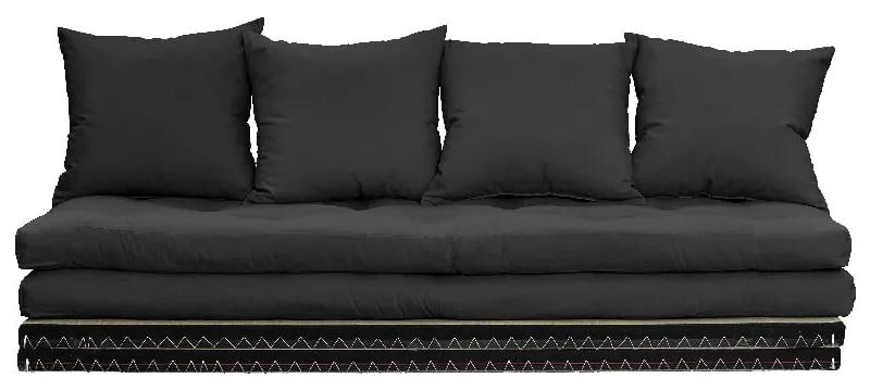 Chico Dark Grey sötét szürke kinyitható kanapé - Karup Design