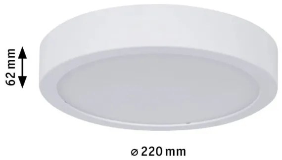 Paulmann 78923 - LED/13W IP44 Dimmelhető fürdőszobai mennyezeti lámpa AVIAR 230V