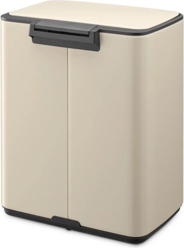 Bézs acél pedálos szemetes 12 l Bo – Brabantia