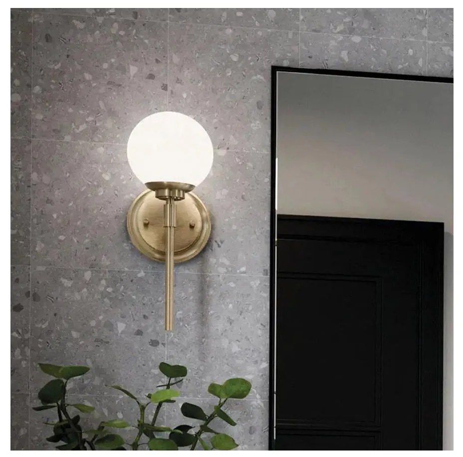 Kichler KL-BENNO1-CPZ - LED Fürdőszobai lámpa BENNO 1xG9/3W/230V IP44 réz