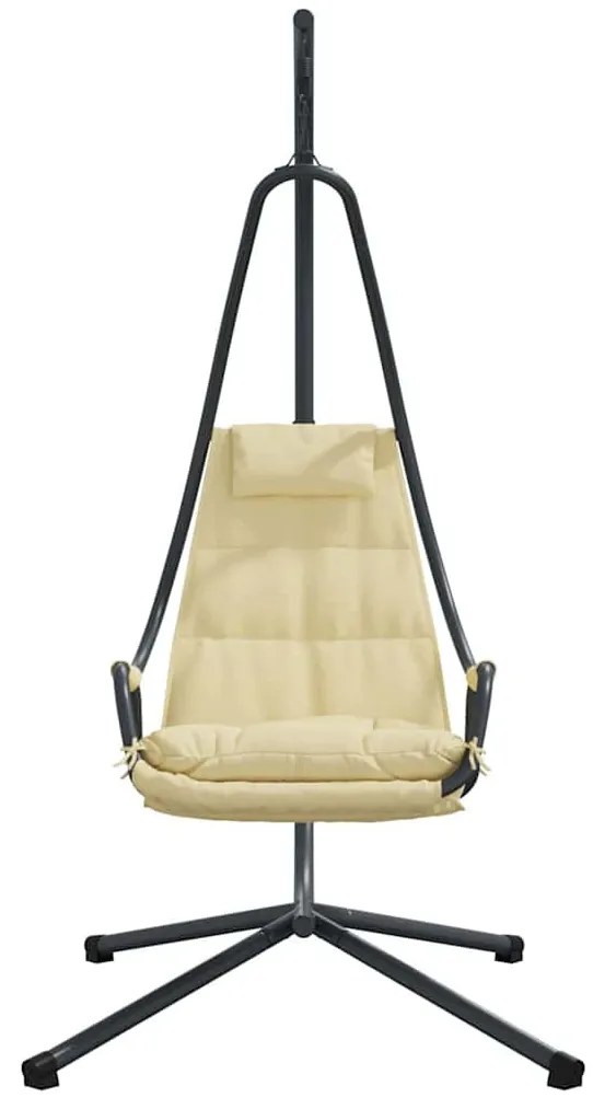 Függő tojás szék Bézs 94 x 107 x 196.5 cm Acél