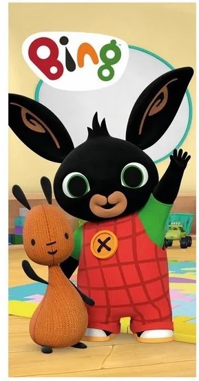 Bing törölköző fürdőlepedő sárga