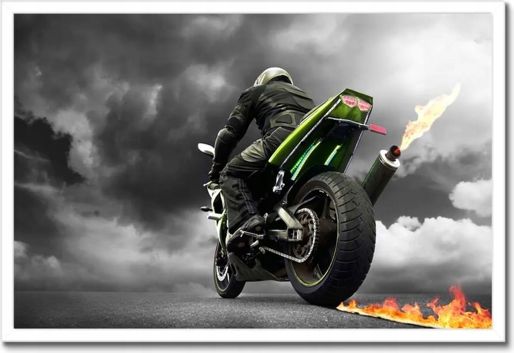 Poszterek keretben 60x40 Az üldöző tud driftelni