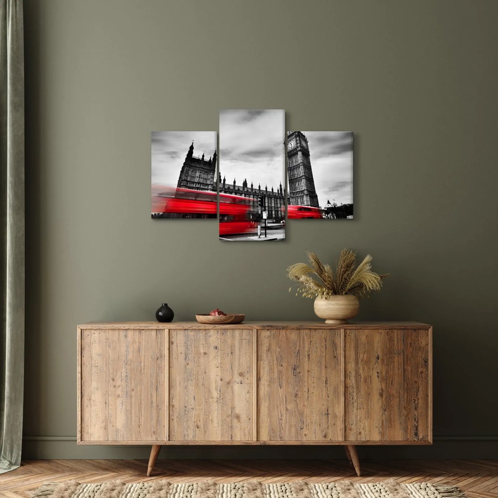Kép - a Parlament londoni házai (90x60 cm)