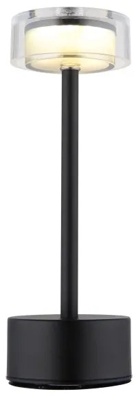 Globo 21026S - LED Dimmelhető asztali lámpa SHIRA LED/2,5W/3,7V 2700/4000/6500K fekete